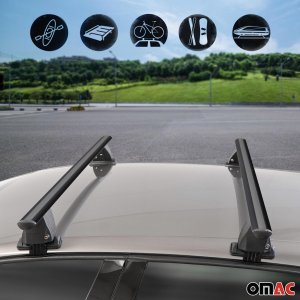 Alfa Romeo Stelvio Roof Racks - Omac - Delta G - Black - '16-'24